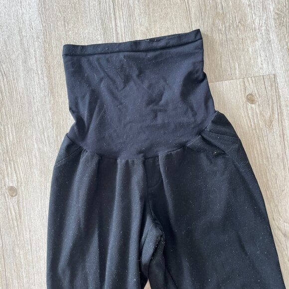 Womens Motherhood Maternity Black Casual Pants - L - Picture 2 of 7